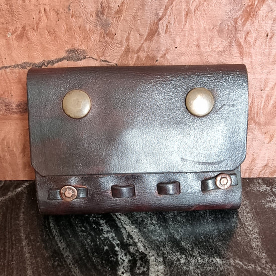 Leather Pouch, Ammo, Genuine Leather, Hand-made