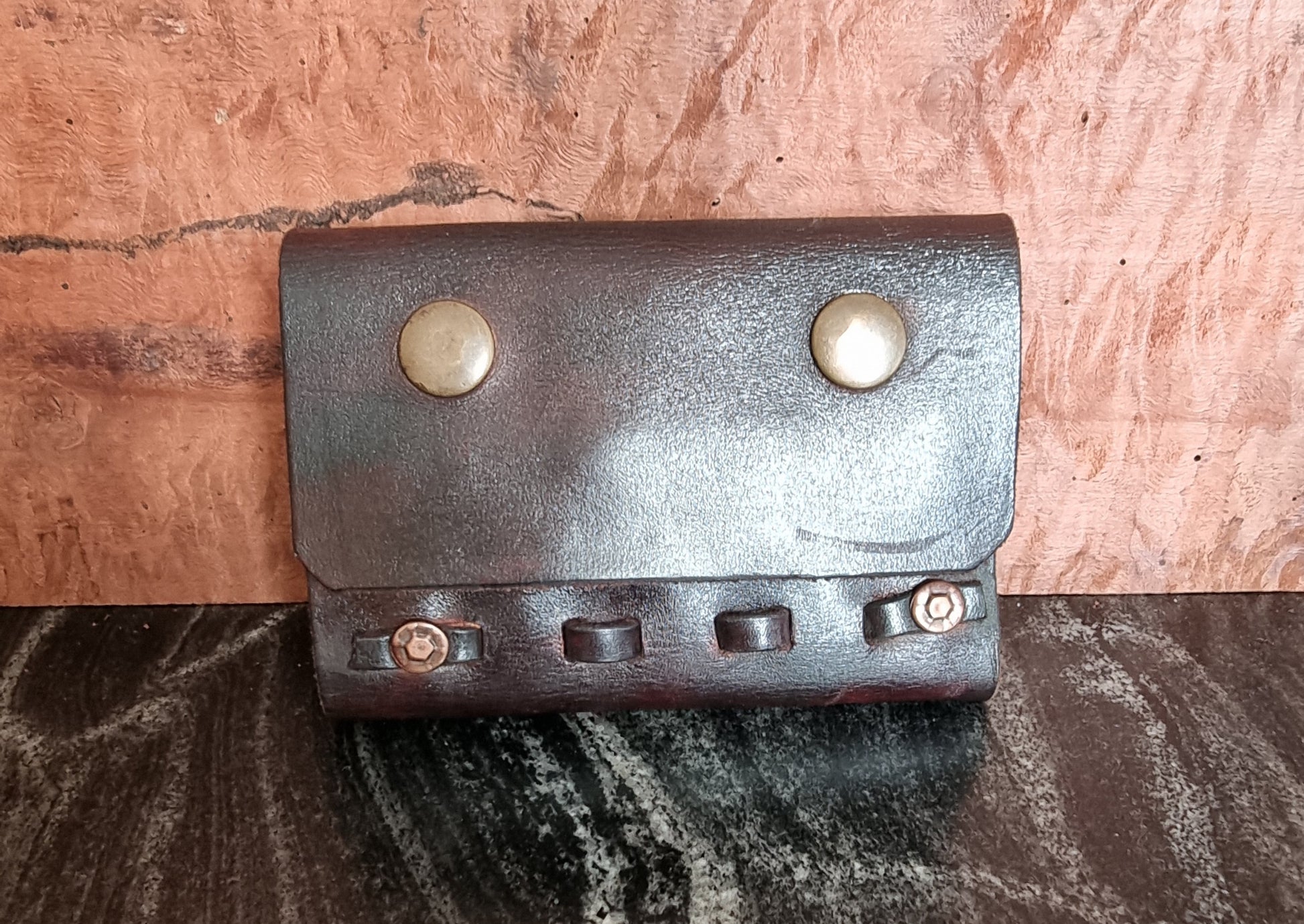 Leather Pouch, Ammo, Genuine Leather, Hand-made